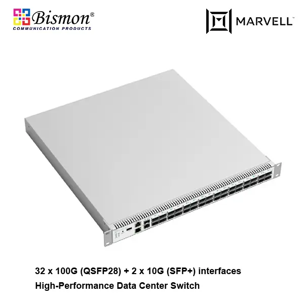 32-Port 100G QSFP28 High-Performance Data Center Core-Spine Switch(Marvell)